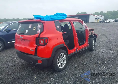 2017 Jeep Renegade Latitude 4X4 from USA, damaged, VIN ZACCJBBB5HPF98077